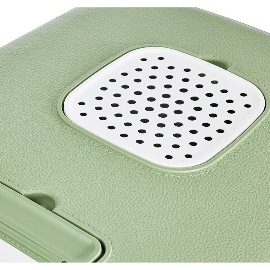 Savic Mira De Luxe Cat Toilet Botanical Green Medium