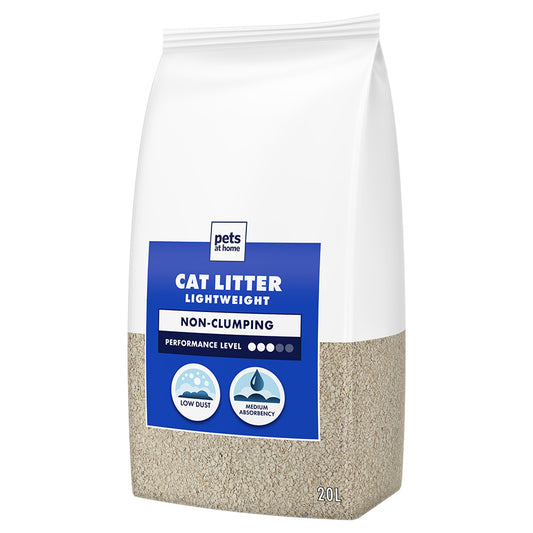 Pets at Home Lightweight Non-Clumping Cat Litter 20L