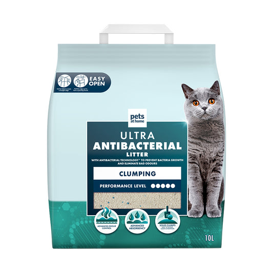 Pets at Home Ultra Antibacterial Cat Litter 10L
