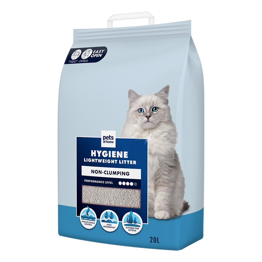 Pets at Home Hygiene Non-Clumping Cat Litter 20L