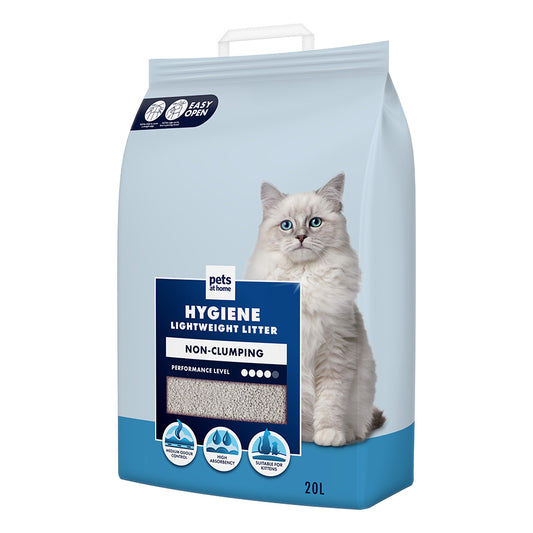 Pets at Home Hygiene Non-Clumping Cat Litter 20L