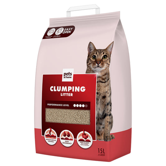Pets at Home Clumping Cat Litter 15L