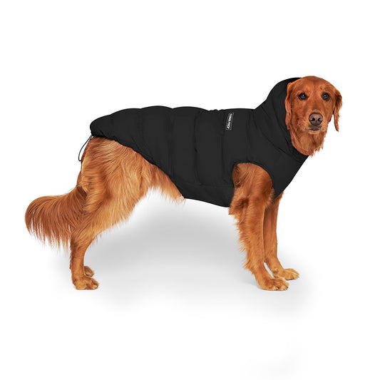 Canada Pooch Waterproof Puffer Dog Jacket Black X Small