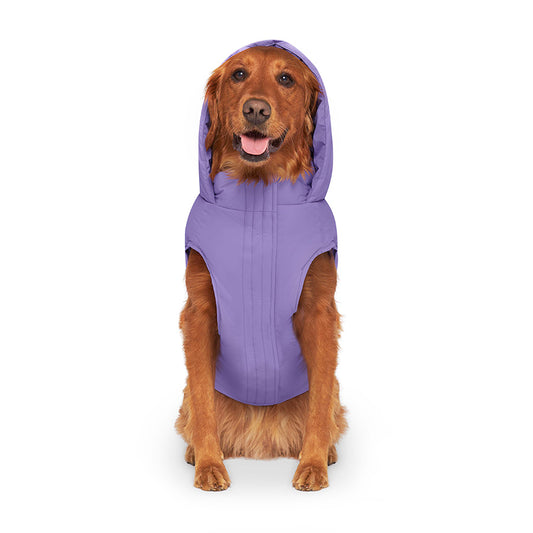Canada Pooch Waterproof Puffer Dog Jacket Violet X Small