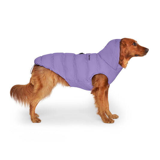 Canada Pooch Waterproof Puffer Dog Jacket Violet X Small