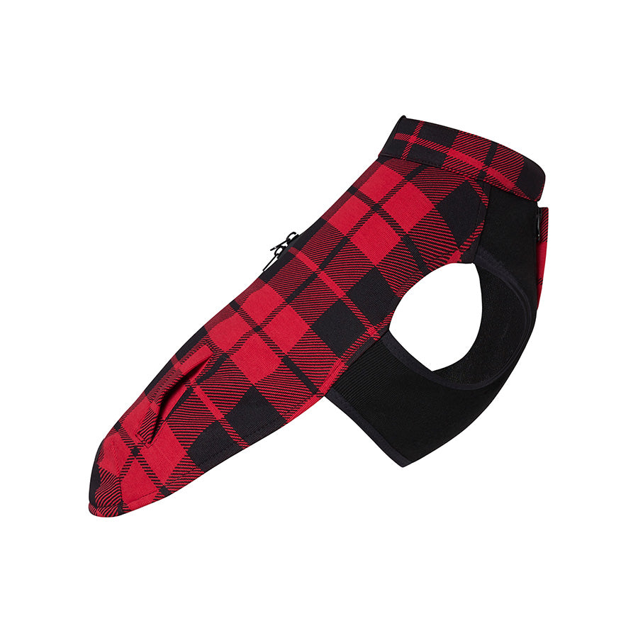 Canada Pooch Thermal Tech Dog Vest Red Plaid XX Small