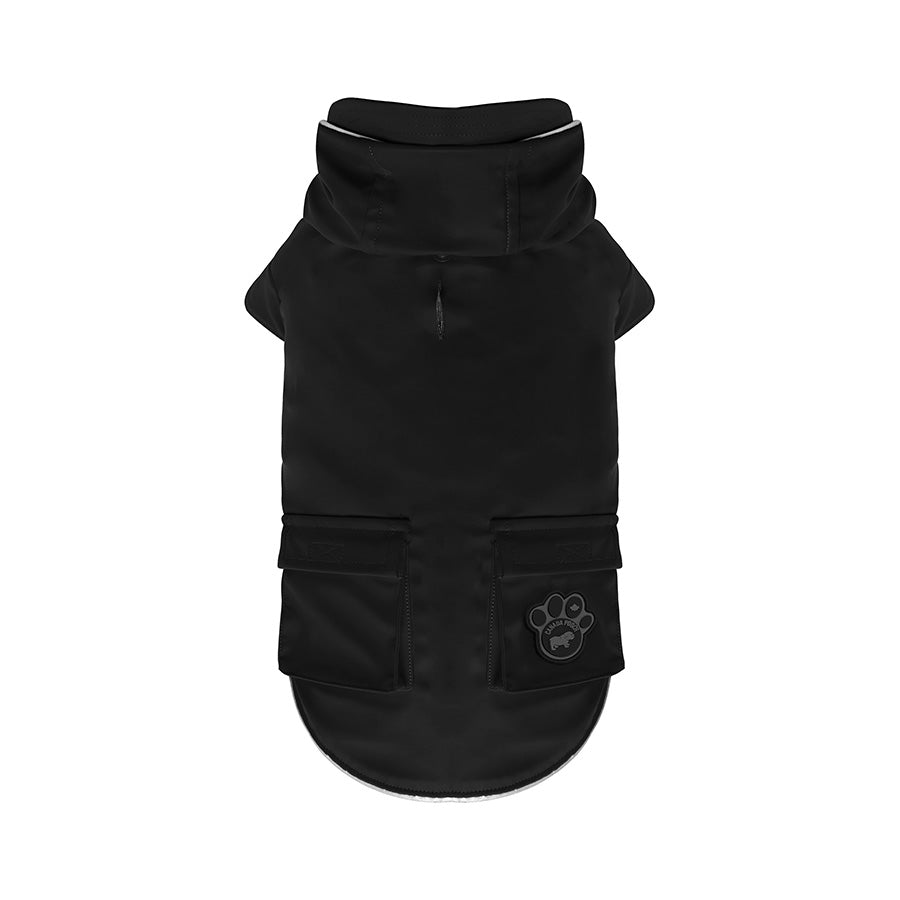 Canada Pooch Torrential Tracker Dog Raincoat Black