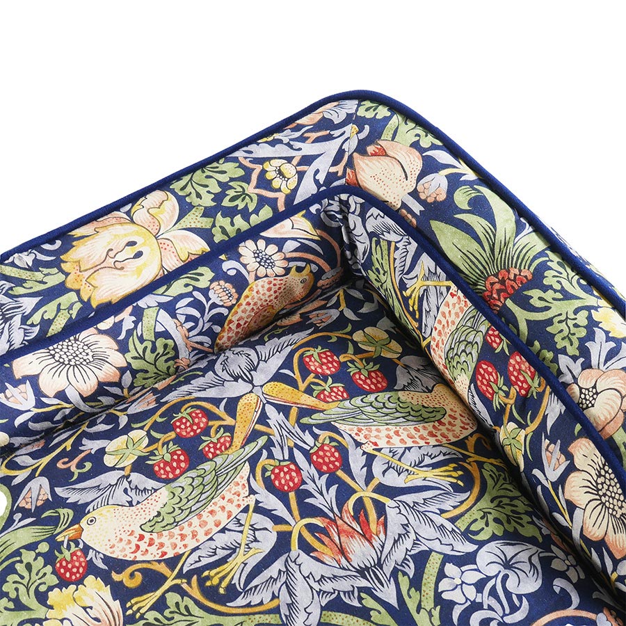 William Morris Strawberry Thief Pet Sofa