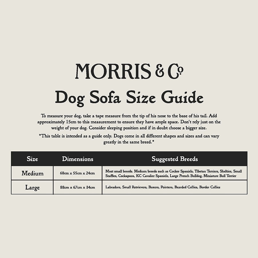 William Morris Strawberry Thief Pet Sofa