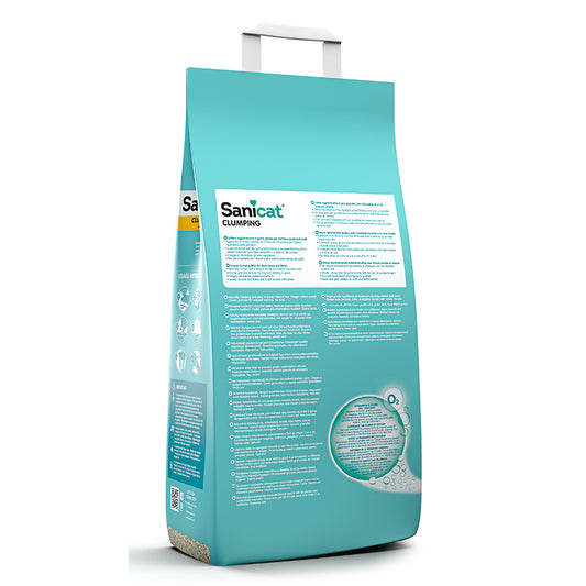 Sanicat Unscented Clumping Cat Litter 8 Litre