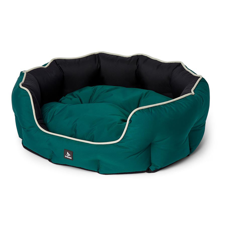 3 Peaks Nevis Dog Bed Green