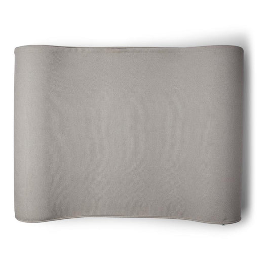 Noble Chenille Curved Dog Mattress Biscuit Medium