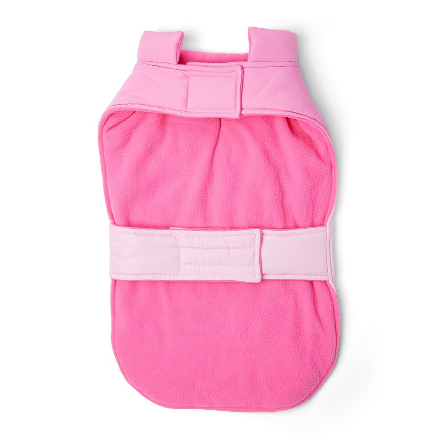 Pets at Home Colourblock Dog Jacket Pink