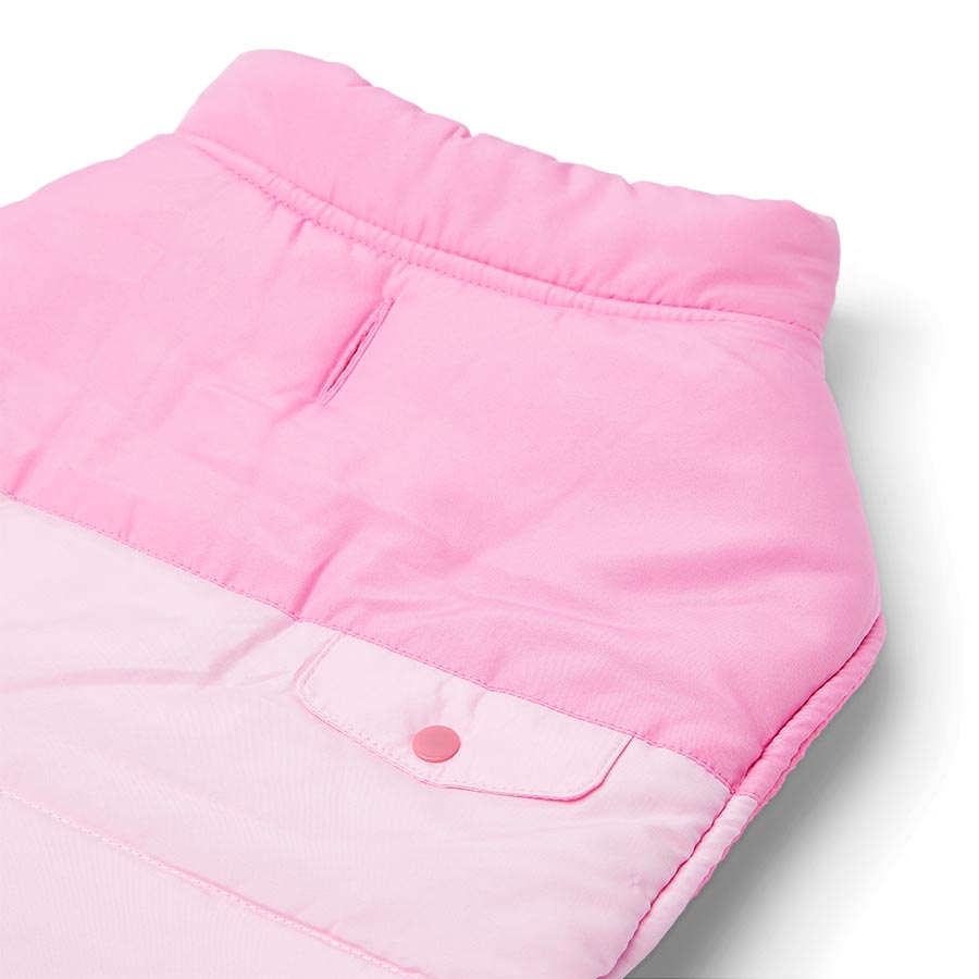 Pets at Home Colourblock Dog Jacket Pink
