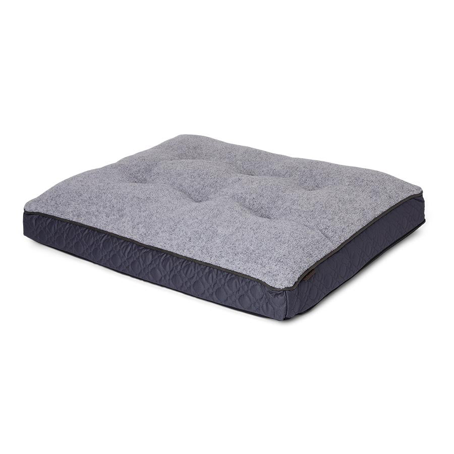 Wainwright's Extra Support Quilted Mattress Dog Bed Grey