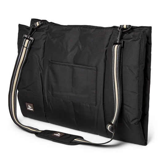 3 Peaks Foldable Water-Resistant Travel Dog Mat Black