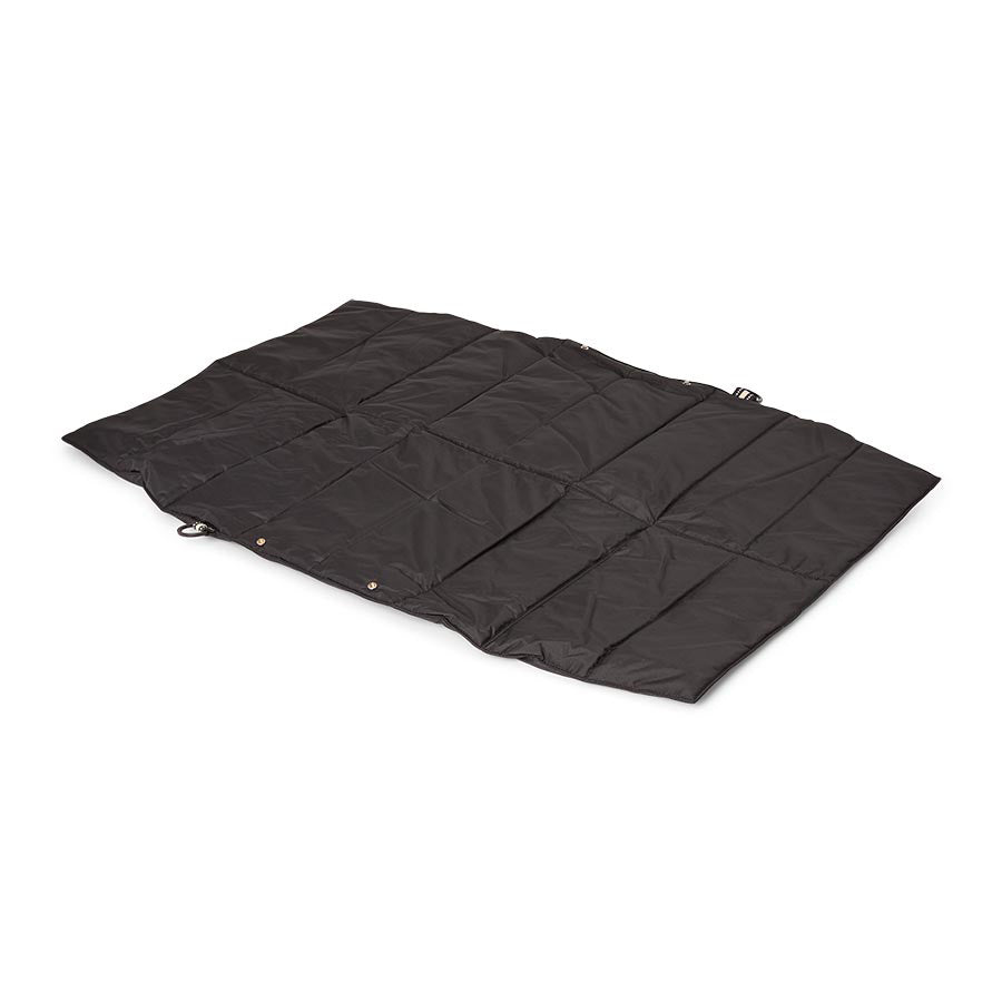 3 Peaks Foldable Water-Resistant Travel Dog Mat Black