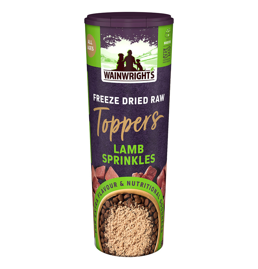Wainwright's Freeze Dried Raw Dog Food Toppers Sprinkles Lamb 50g