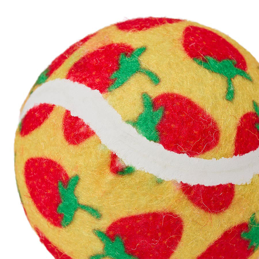 Pets at Home Squeaky Tennis Ball Dog Toy 3 Pack