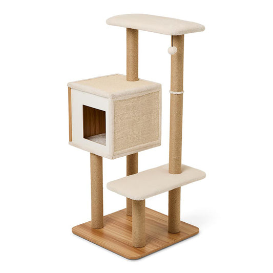Pets at Home Coco Haven Cat Tower Natural