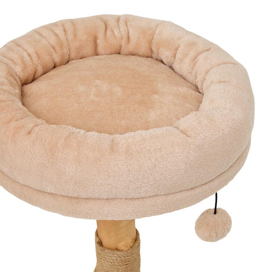 Pets at Home Tom Snooze & Swat Cat Tower Natural