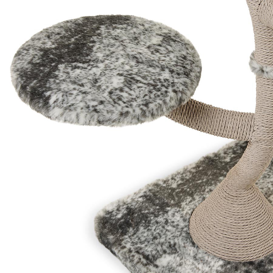 Pets at Home Luna Rope Climb And Snooze Cat Tower Grey