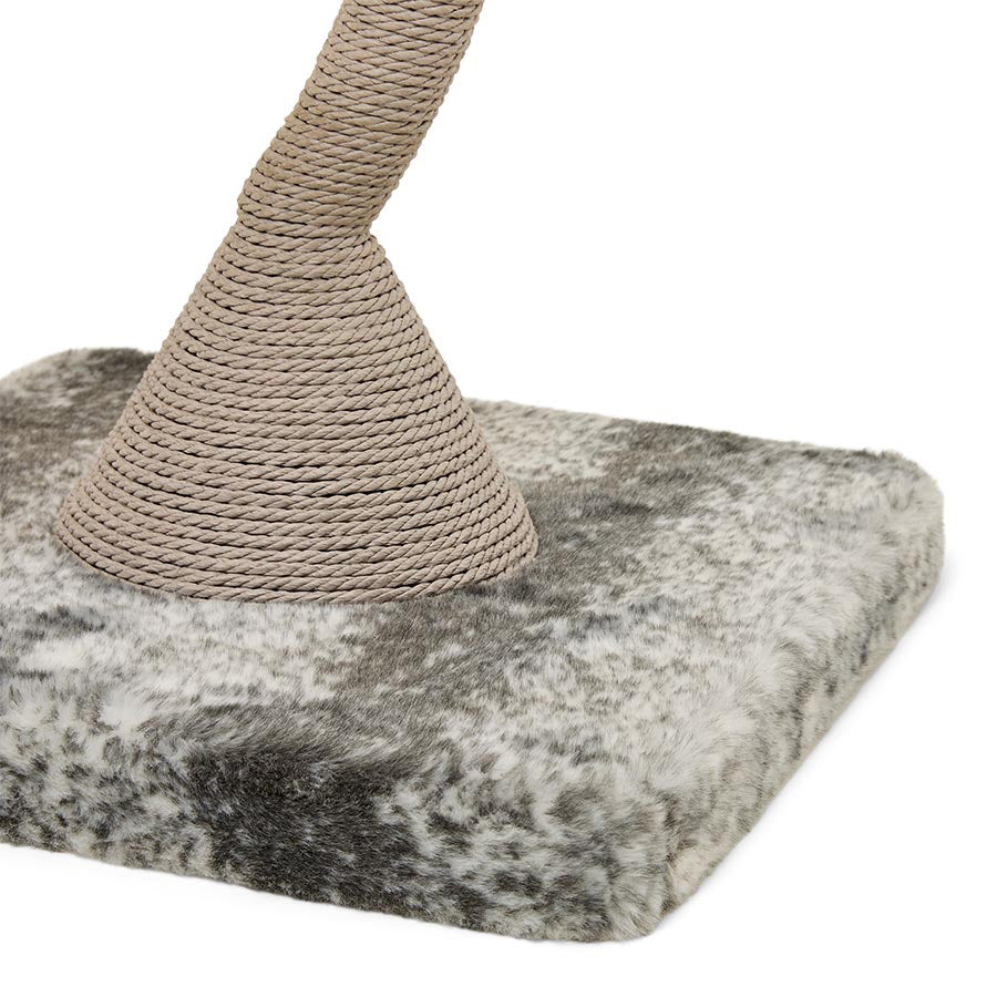 Pets at Home Luna Rope Climb And Snooze Cat Tower Grey