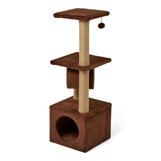 Pets at Home Nala Climb And Hide Cat Tower Brown