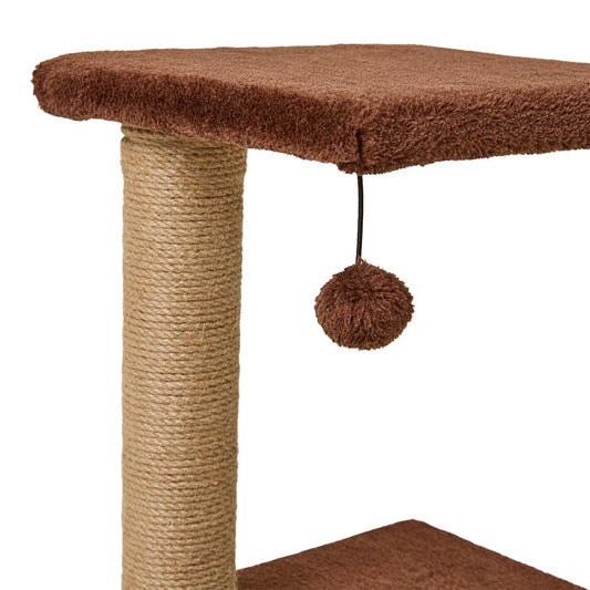 Pets at Home Nala Climb And Hide Cat Tower Brown