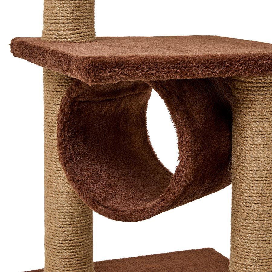 Pets at Home Nala Climb And Hide Cat Tower Brown