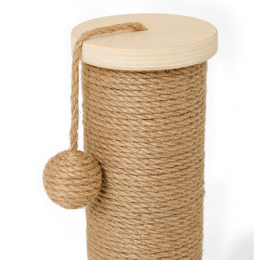 Pets at Home Willow's Ruby Wood Scratch And Swat Cat Post