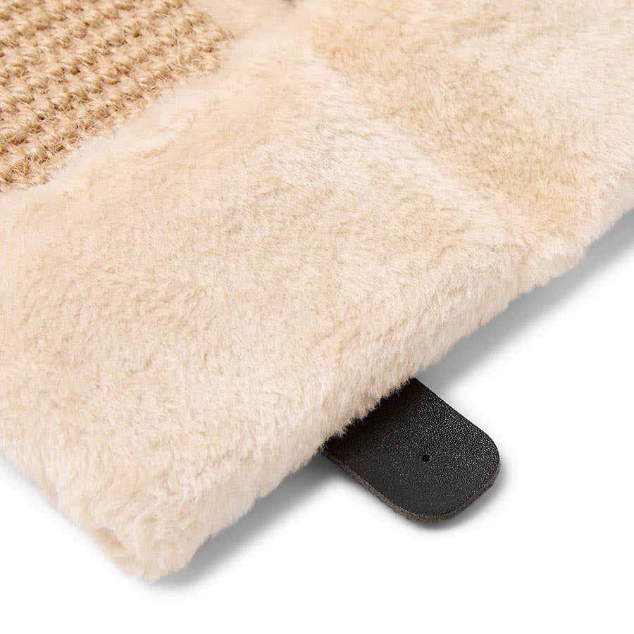 Pets at Home Cleo Corner Cat Scratch Post Natural