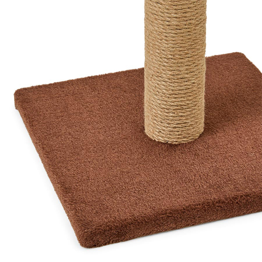 Pets at Home Pixi Cat Scratch Post Brown