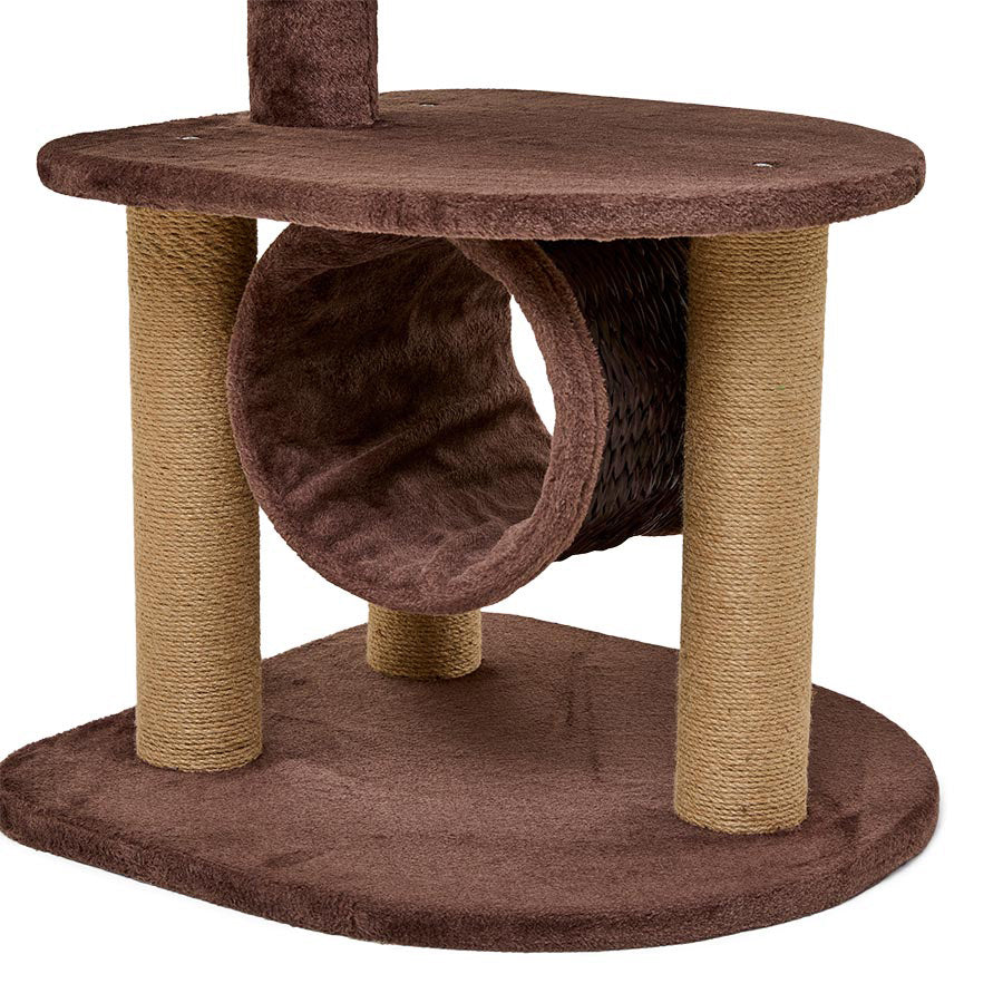 Pets at Home Smokey High Cat Hideaway Brown