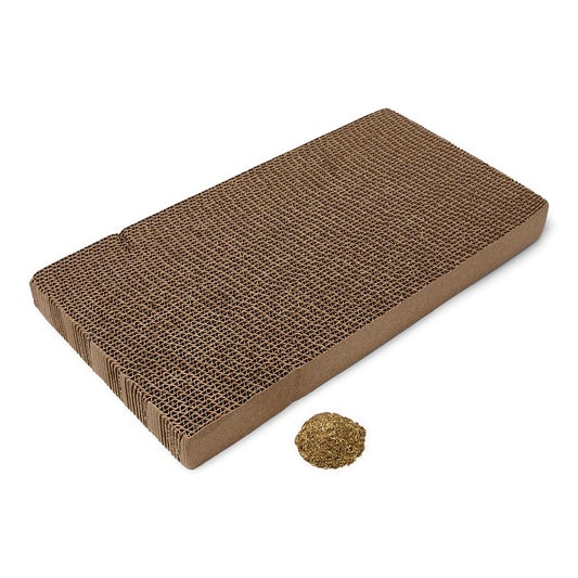 Pets at Home Toby Card Cat Scratch Post Brown