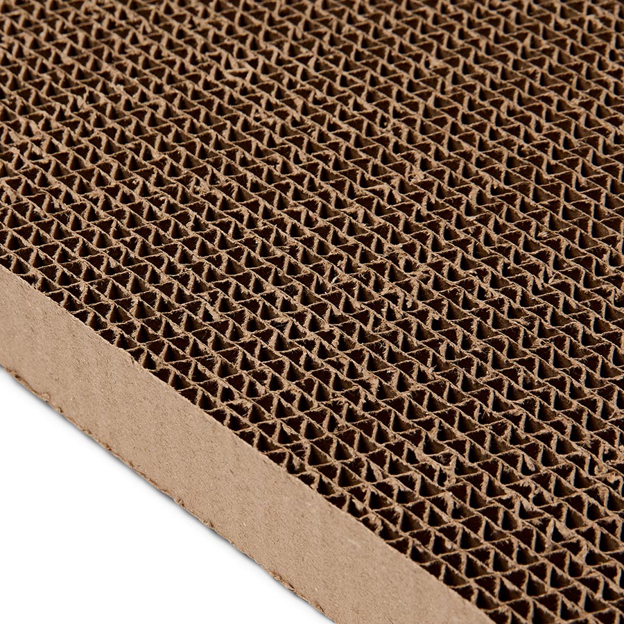 Pets at Home Toby Card Cat Scratch Post Brown