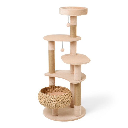 Pets at Home Felix Multi Level Cat Nap Tower Natural