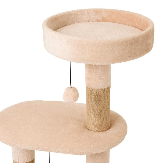Pets at Home Felix Multi Level Cat Nap Tower Natural