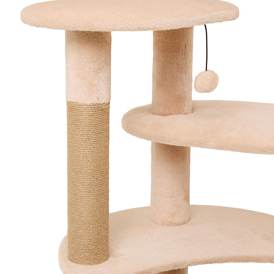 Pets at Home Felix Multi Level Cat Nap Tower Natural