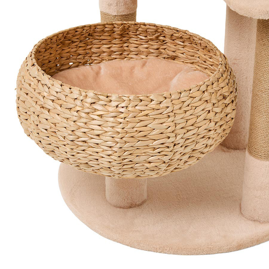 Pets at Home Felix Multi Level Cat Nap Tower Natural