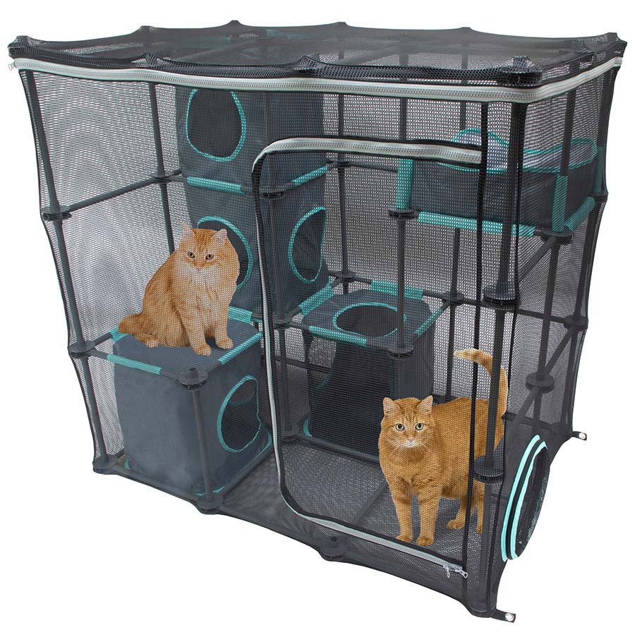 SportsPet Outdoor Mega Catio Cat Playset Kit