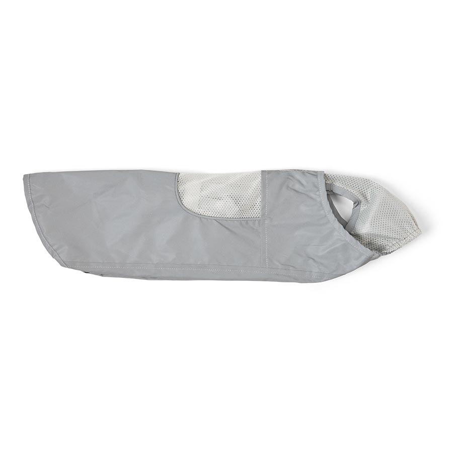 Pets at Home Reflective Dog Vest With Storage Bag Silver