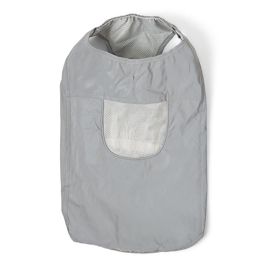 Pets at Home Reflective Dog Vest With Storage Bag Silver