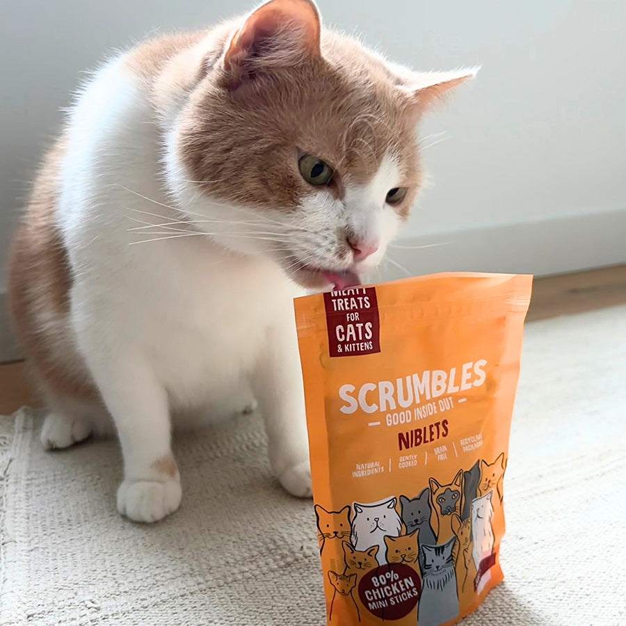 Scrumbles Niblets Meaty Cat Treats Chicken 50g