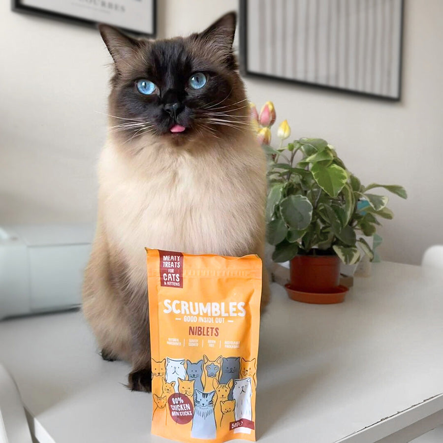 Scrumbles Niblets Meaty Cat Treats Chicken 50g