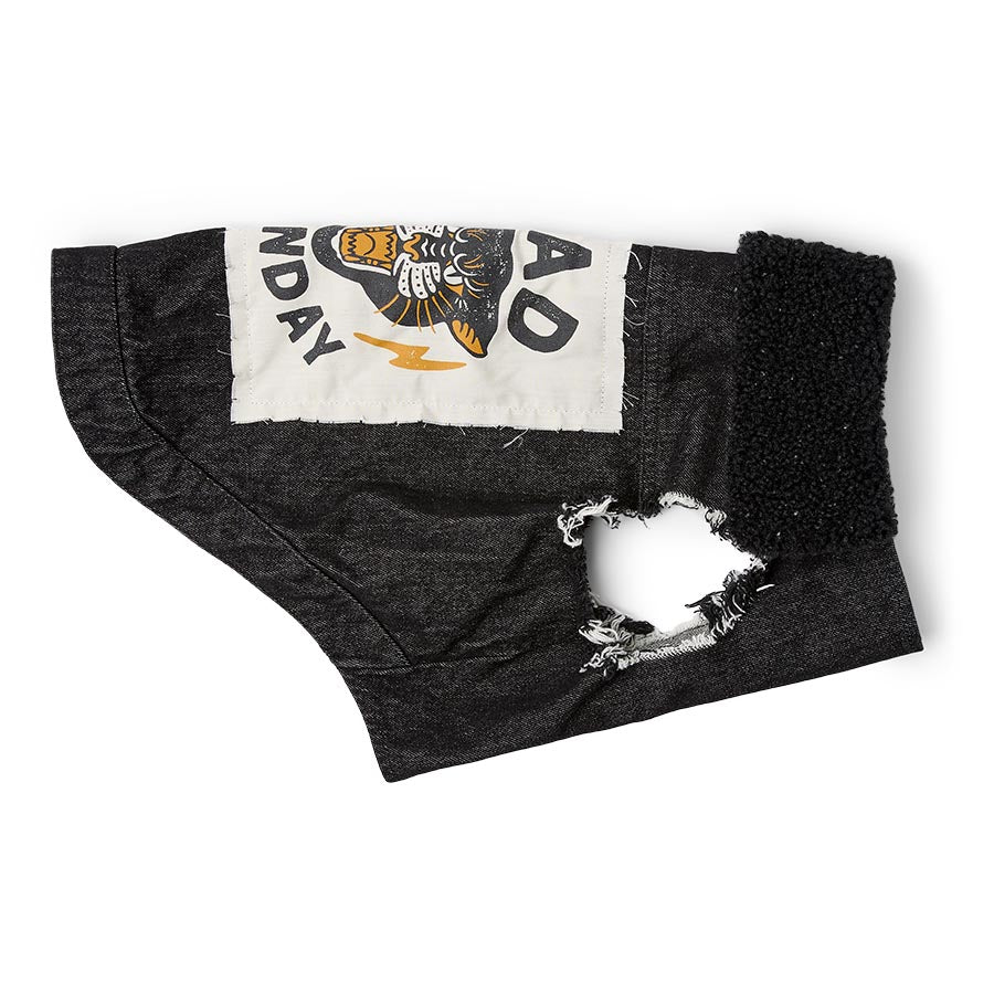 Pets Loves x Bad Monday Denim Dog Jacket Small