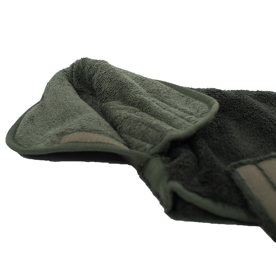 Lords & Labradors Bamboo Fir Dog Drying Coat Green