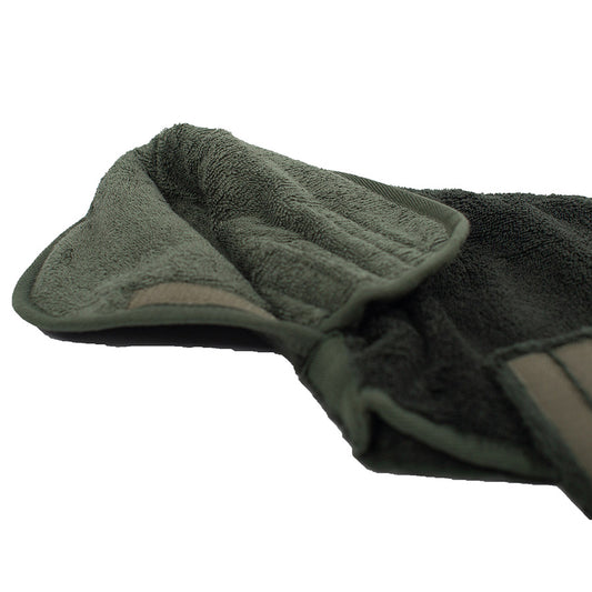 Lords & Labradors Bamboo Fir Dog Drying Coat Green