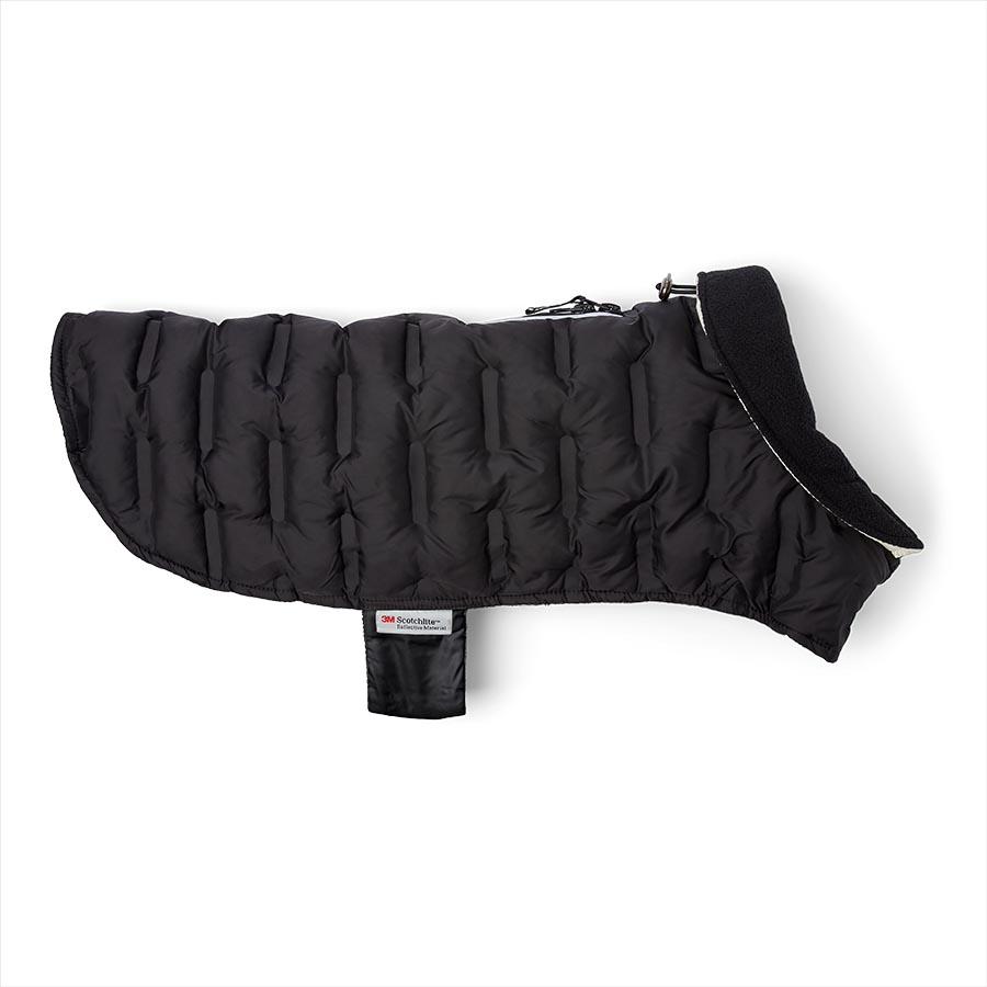 3 Peaks Shower Resistant Dog Parka Jacket Black/Ecru