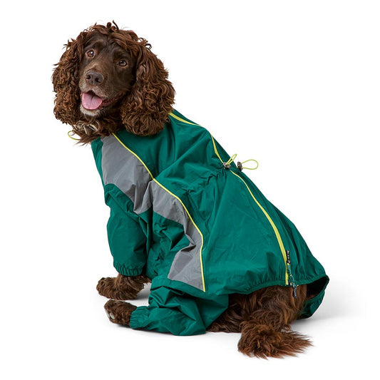 3 Peaks Waterproof Dog Terrain Suit Green